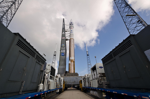 An Atlas V (with its RD-180 engines) | Photo: NASA Goddard Space Flight Center, CC BY 2.0